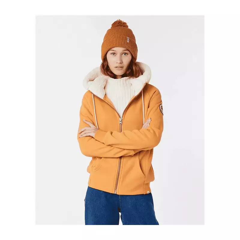 Sweat femme RIPCURL Velouchi Sherpa Fleece Orange
