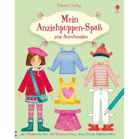 Usborne Mein Anziehpuppen-Spaß zum Ausschneiden