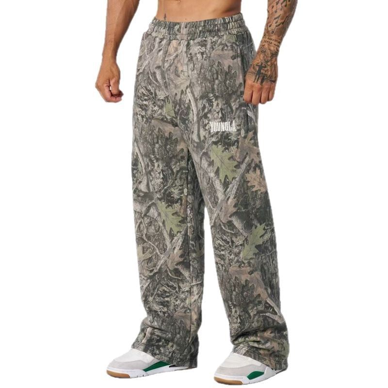 Jerolenea - Hoge Camo Rechte Broek