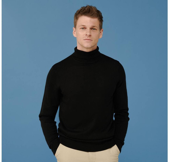 Henbury HY727 - Pull Col Roulé Élégance Confort Henbury
