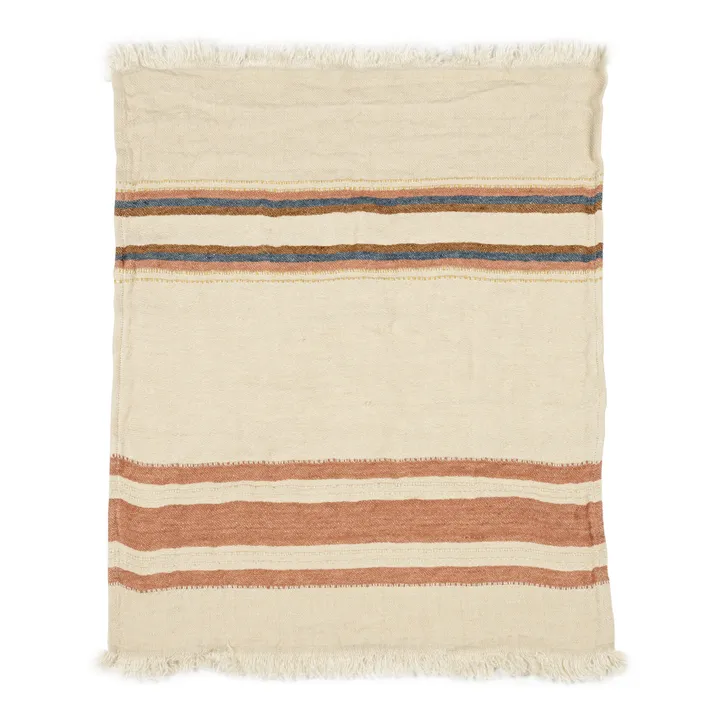 Libeco Drap de plage Belgian | Ecru