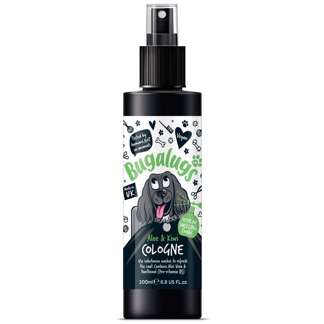 Bugalugs Hundeparfüm Aloe & Kiwi 200 ml
