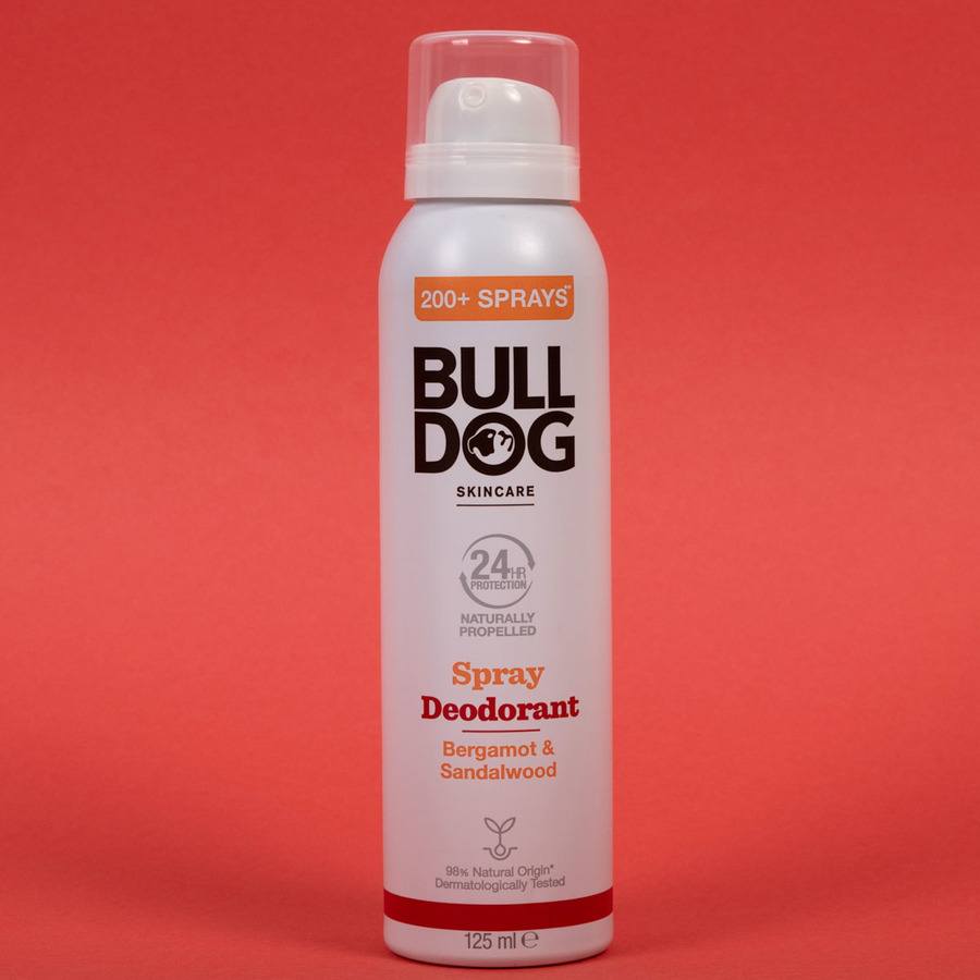 Bulldog Bergamot & Sandalwood Spray Deodorant 125ml