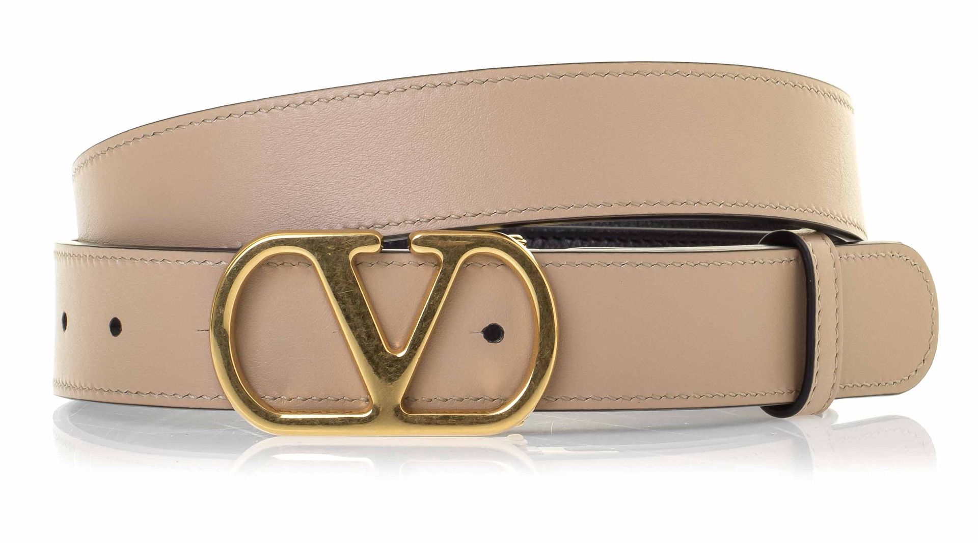 Valentino Garavani VLogo Signature Reversible Belt 30MM