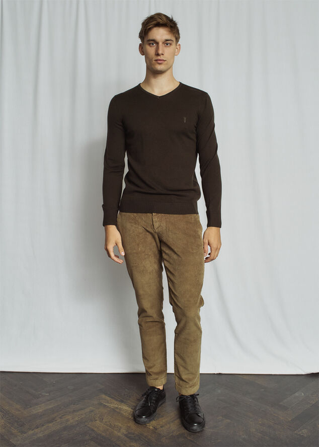 Bruun & Stengade BS Kenn Regular Fit Chinos Taupe