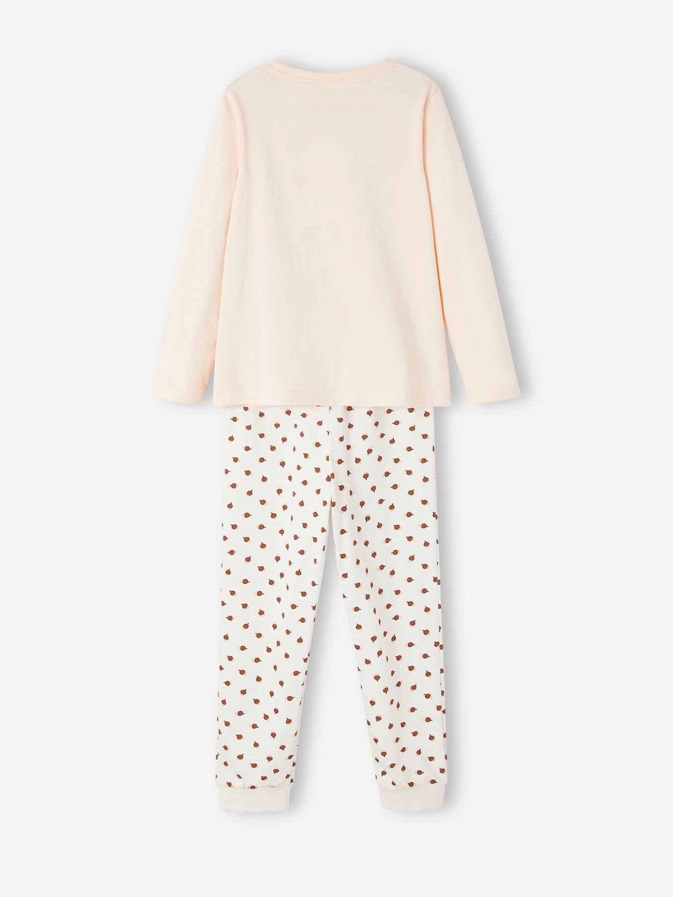 Pijama infantil DS® Chip and Dale, rosa claro.