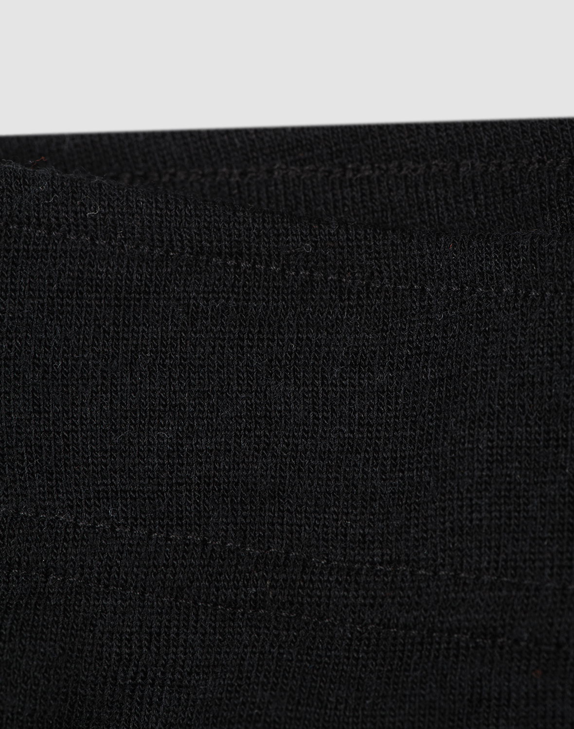 Minishorts van merinowol voor dames in Zwart