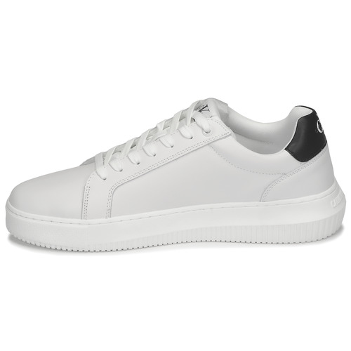 Calvin Klein Jeans - CHUNKY CUPSOLE MONO LTH - Blanc / Noir