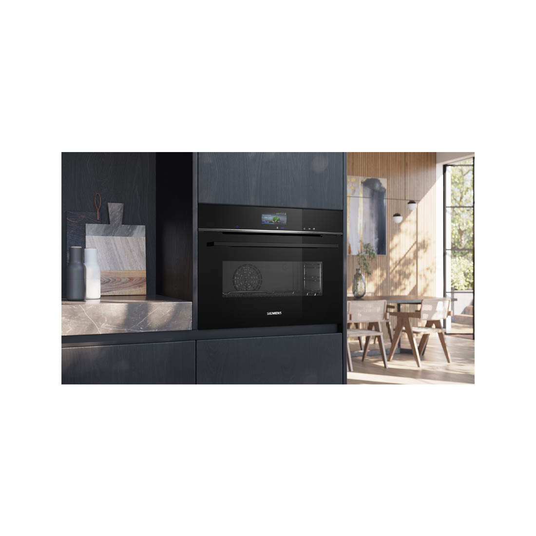 Siemens CS756G1B1 Kompaktdampfbackofen 45cm