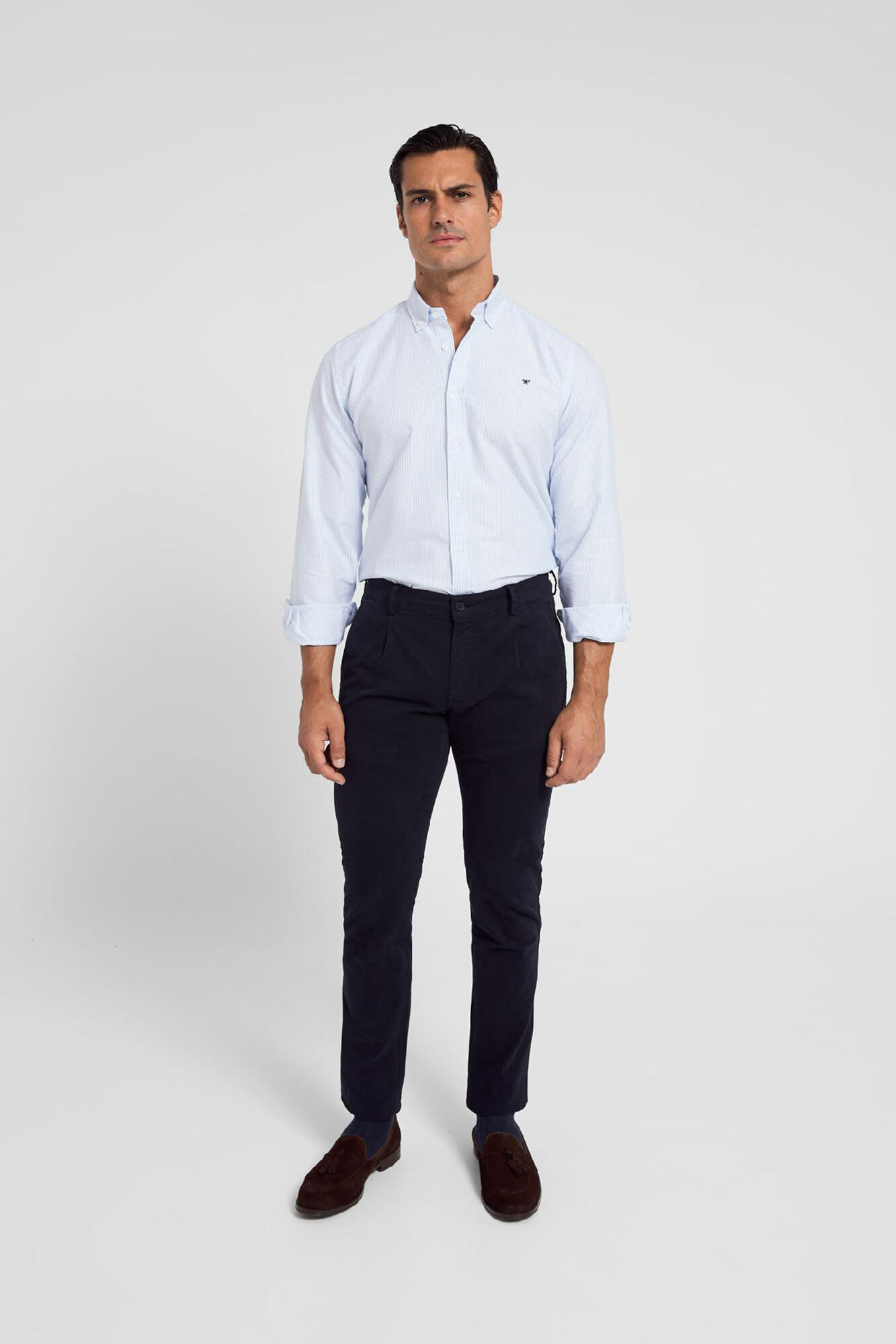 Calças de fato de treino chino azul marinho - Azul marinho
