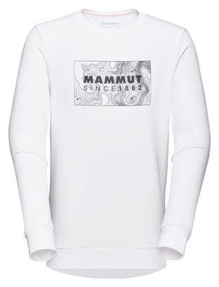 Sweat Manches Longues Mammut Core Crew Neck Blanc
