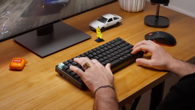 Keychron K2 HE Black trådløst gamingtastatur