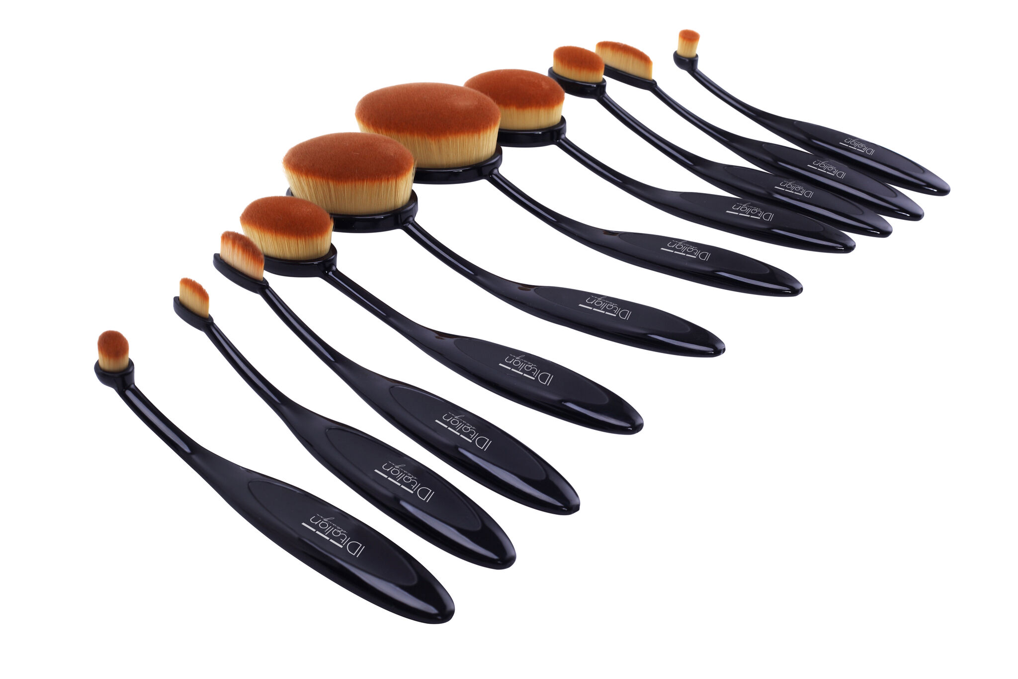 Italian Design Set of 10 make-up brushes