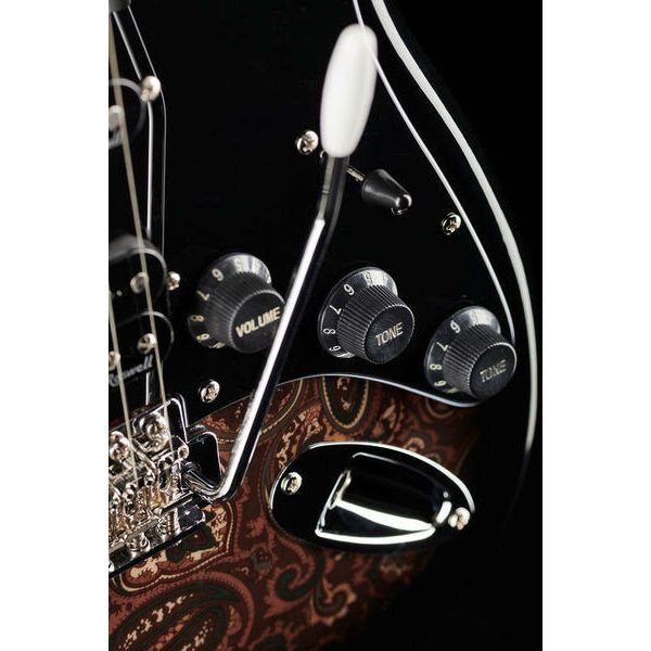 Harley Benton ST-70 Black Paisley