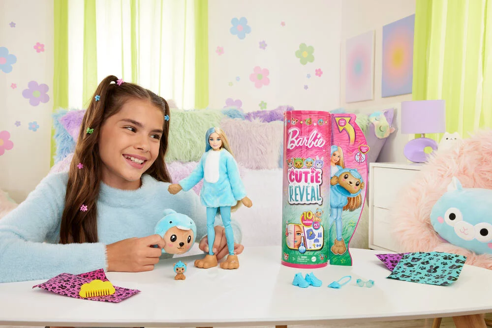 BARBIE® - POUPEE BARBIE CUTIE REVEAL - OURS DAUPHIN
