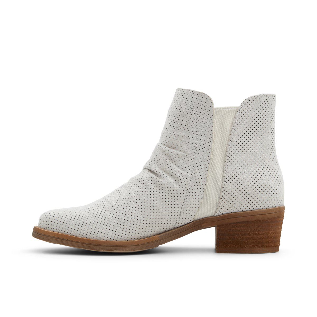 K STUDIO-Cadelle-Bottines - Talon Bloc - Beige