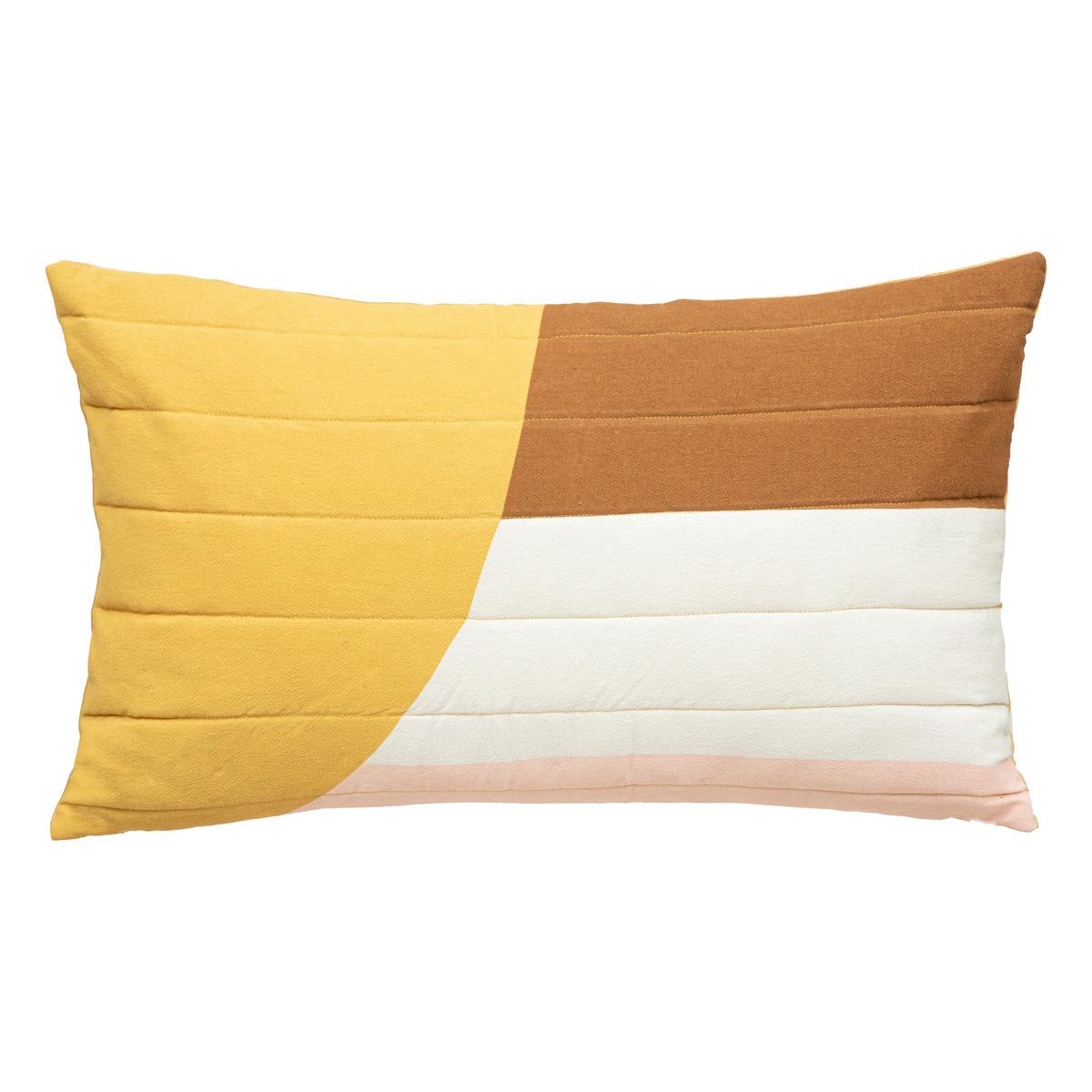 HOUSSE DE COUSSIN BRODEE SOLEIL 30X50CM
