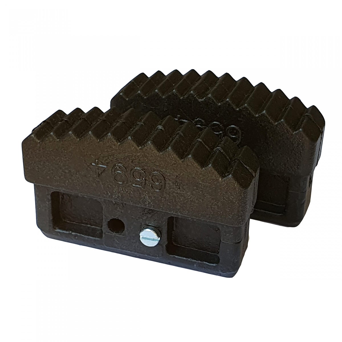 Iller binnenschoenen voor sportladders 90x22mm stijlmaat 2 stuks