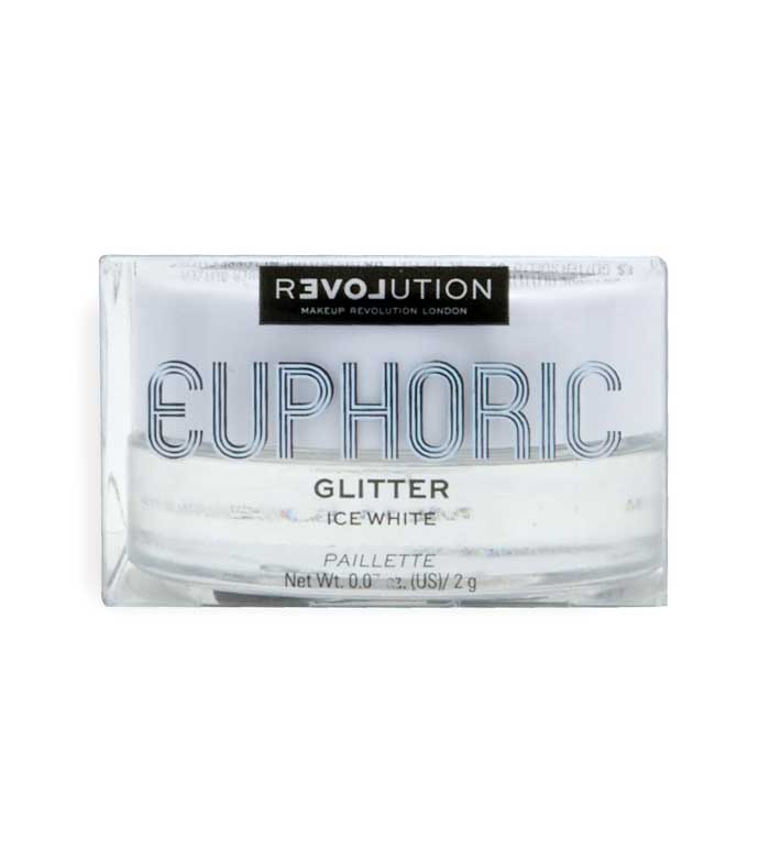 Revolution Relove - *Euphoric* -  Glitter solto iridescente para todos os fins - Ice White