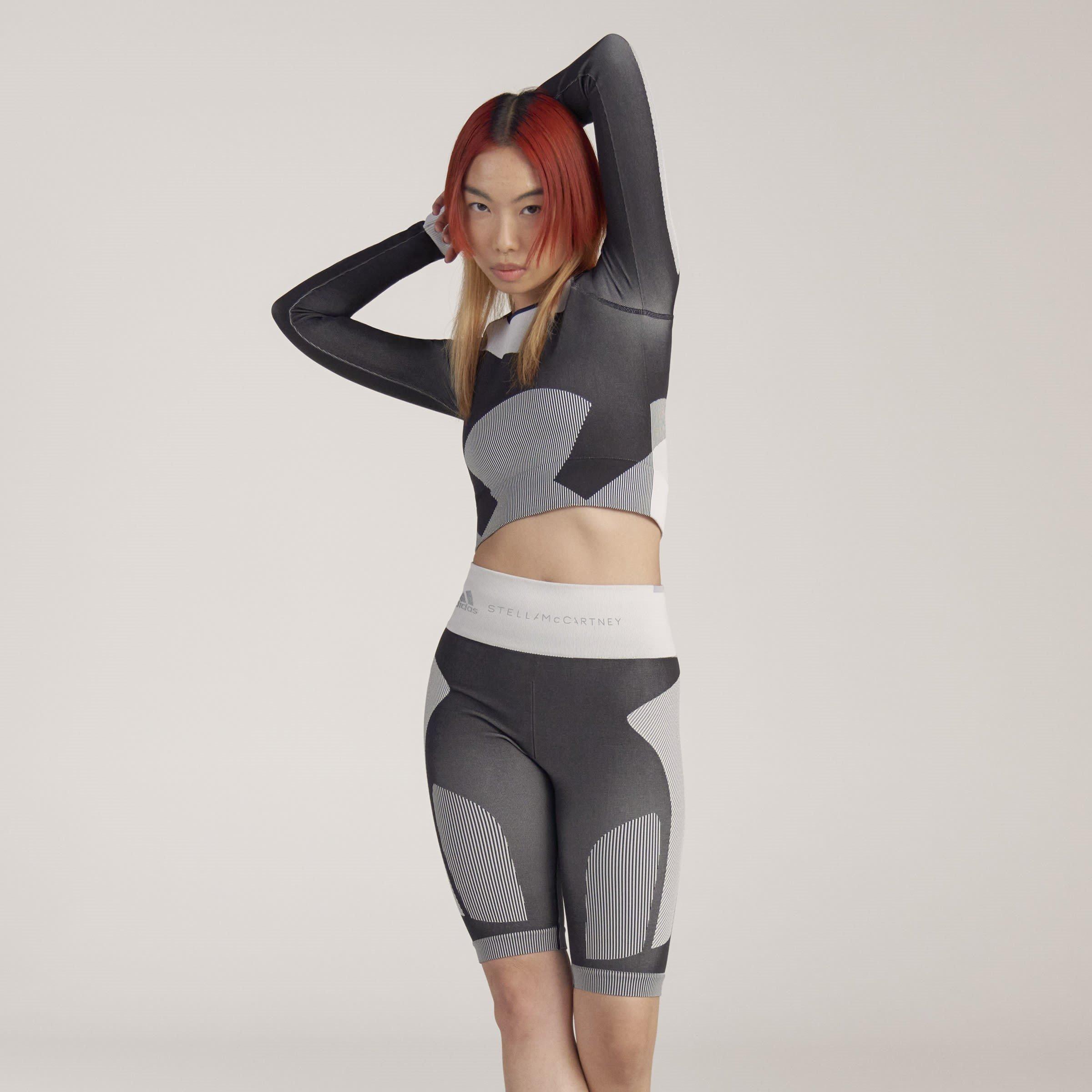 adidas by Stella McCartney Asymetrical Cycling Leggings Womens