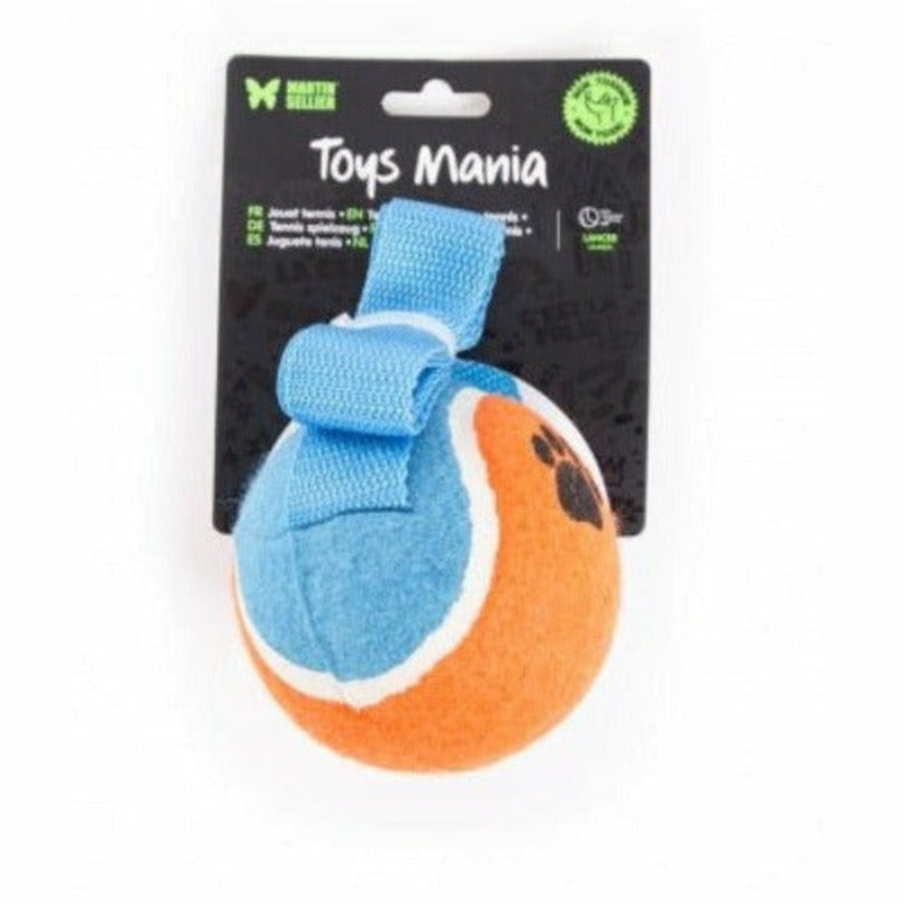 Balles de tennis avec sangle pour chiens coloris suivants disponibilité