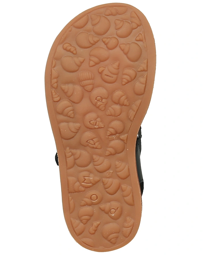 Leder-Sandalen PLAGE STITCH EASY in marine