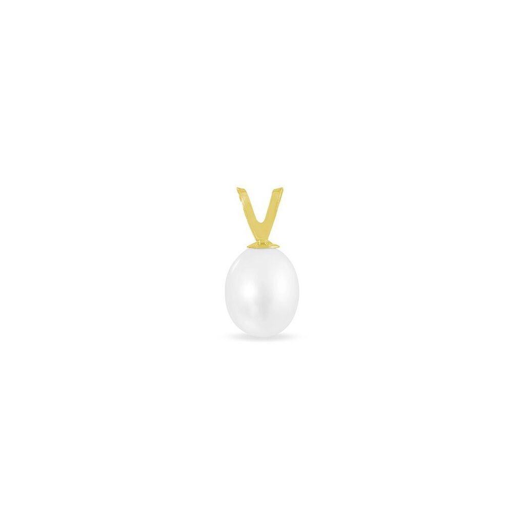 Pendentif Melody Or Jaune Perle De Culture