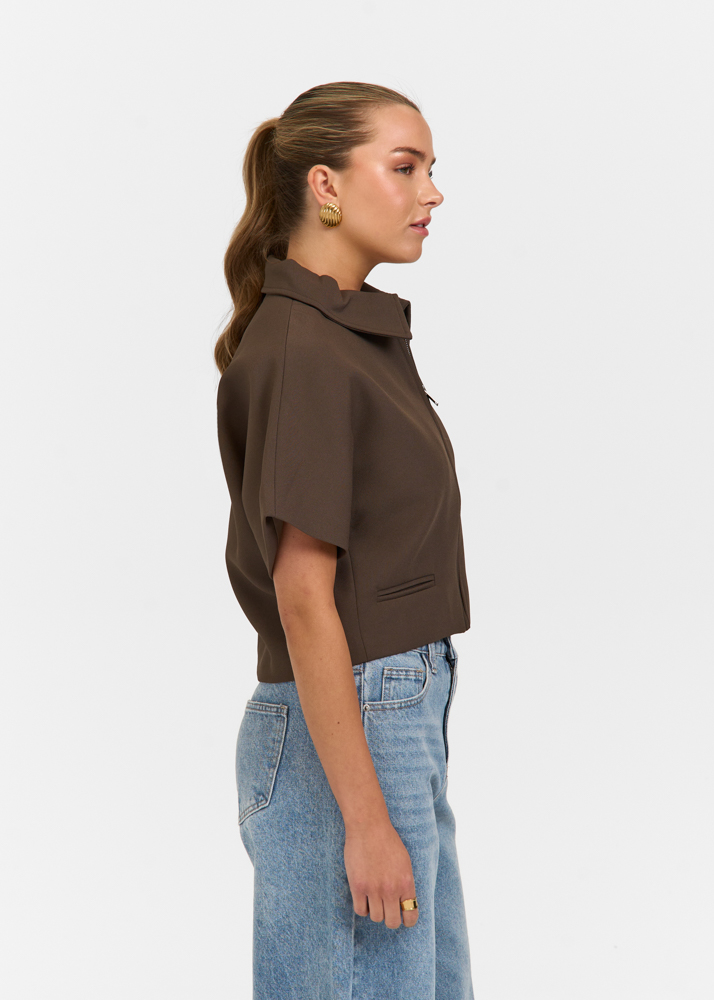Phien top choco bruin