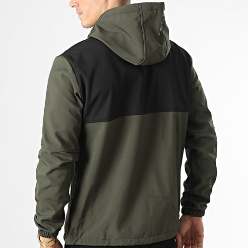 Veste Zippée Capuche E340 Vert Kaki