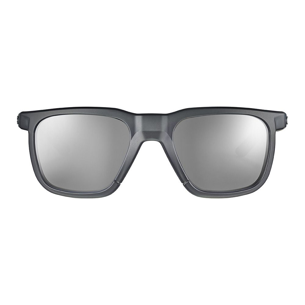 Cebe SLEEPWALKER - Lunettes de soleil polarisés black translucent matt/zone polarized grey silver