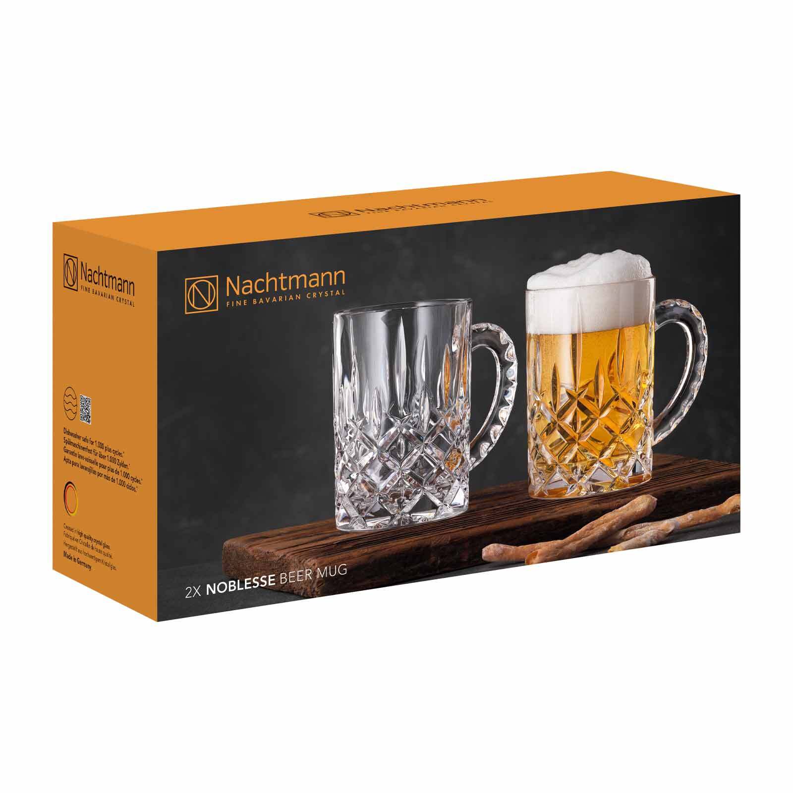 Nachtmann Bierkrüge Noblesse 0,5 Liter 2er Set