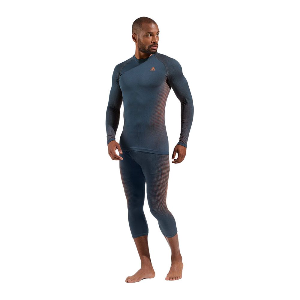 Odlo PERFORMANCE WARM ECO - Sous-couche Homme india ink