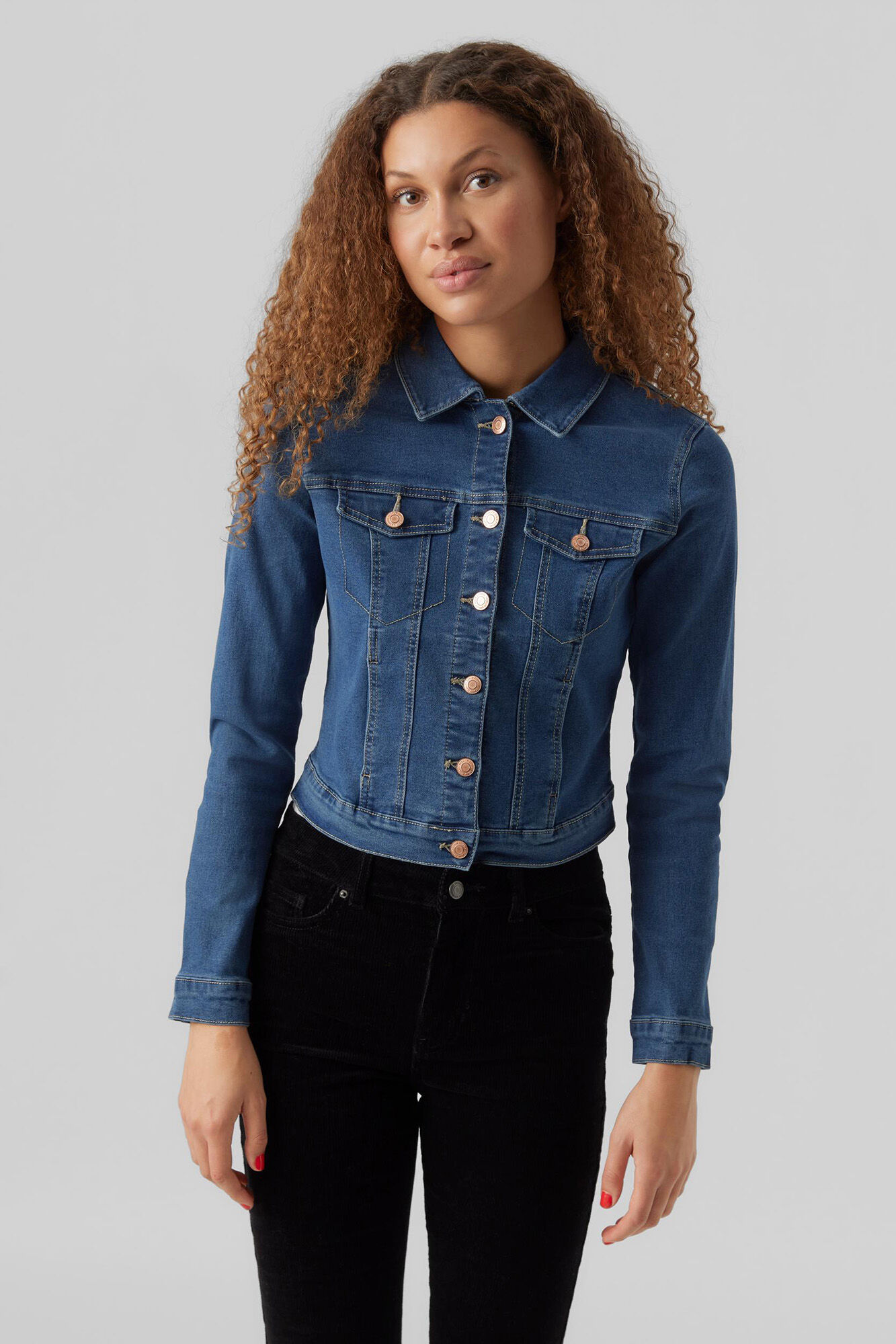 Jaqueta jeans - Azul