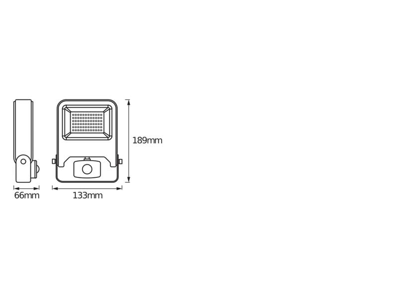 Ledvance Scheinwerfer LED Endura Flood Sensor, 20 W Aussenleuchte