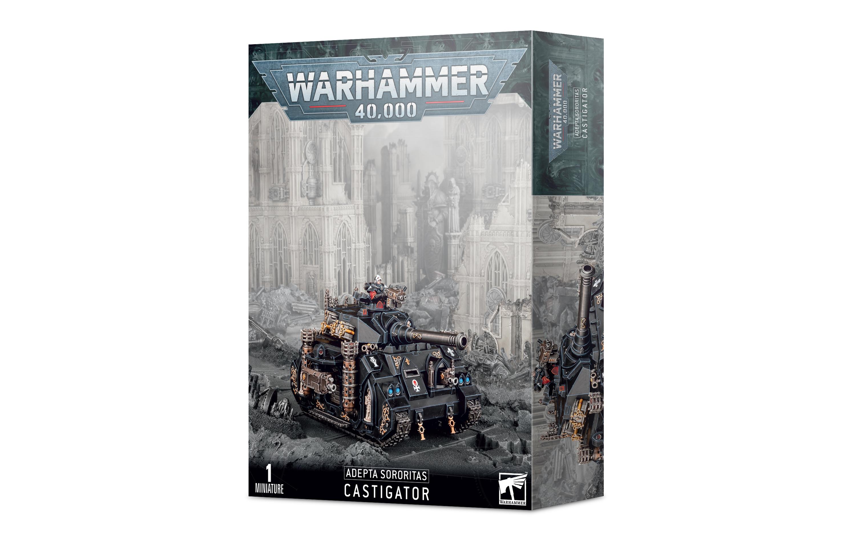 Fahrzeug Warhammer 40.000 Adepta Sororitas Castigator108-Teiliger Castigator-Panzer Bausatz