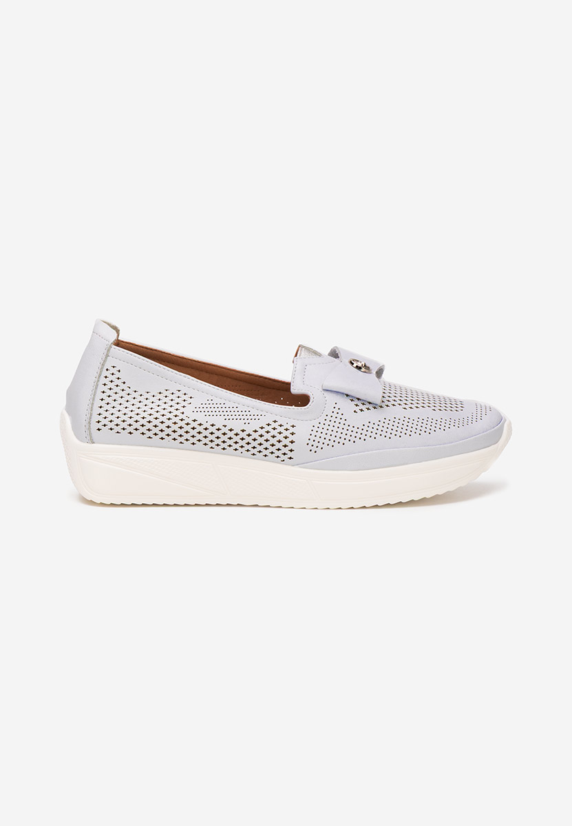 Chaussures casual femme blancs Irvesa