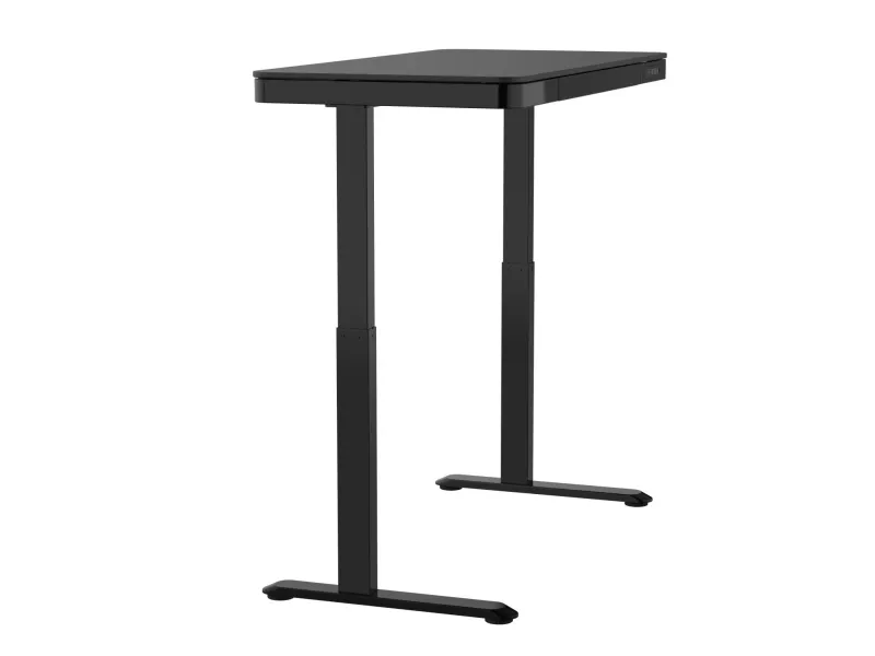 Activejet -skrivebord med elektrisk højdejustering 140x70 ET119W-C sort, Sort, 45 kg, 725 - 1225 mm, Træ, Rektangulær form, Stål
