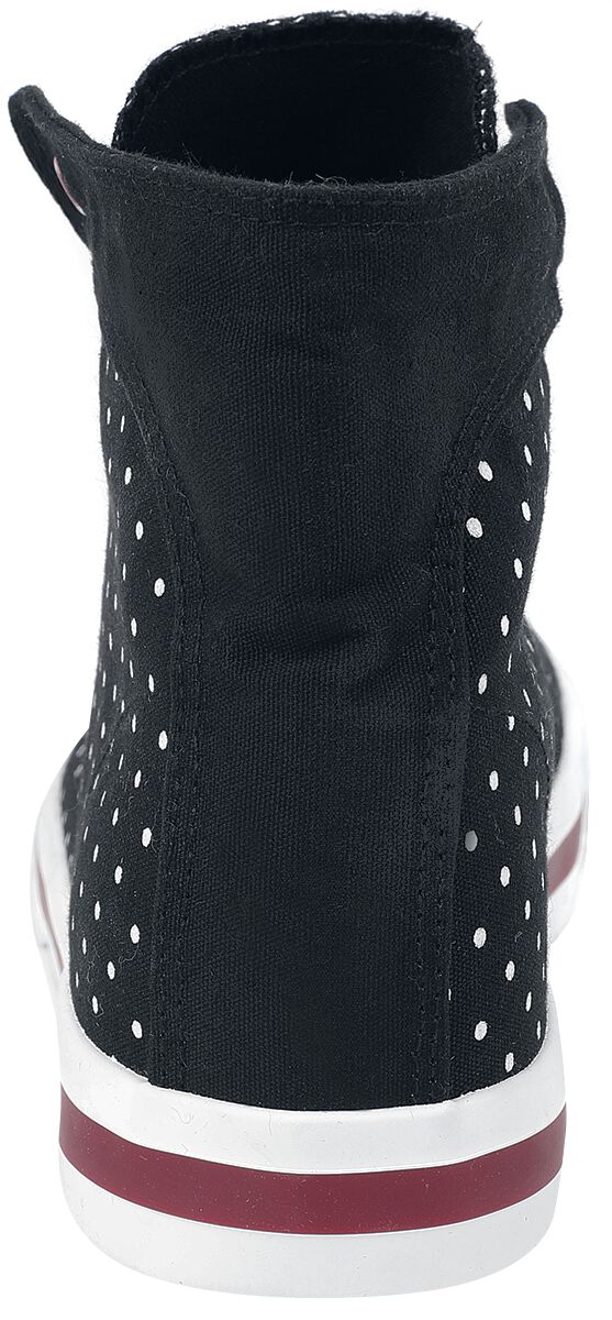 Baskets à Pois | Rock Rebel by EMP Baskets hautes