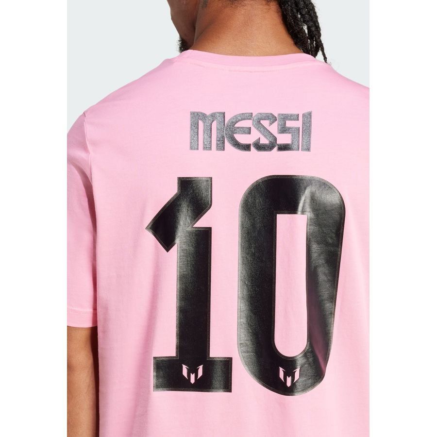 Adidas T-shirt graphisme Nom et numéro de Messi