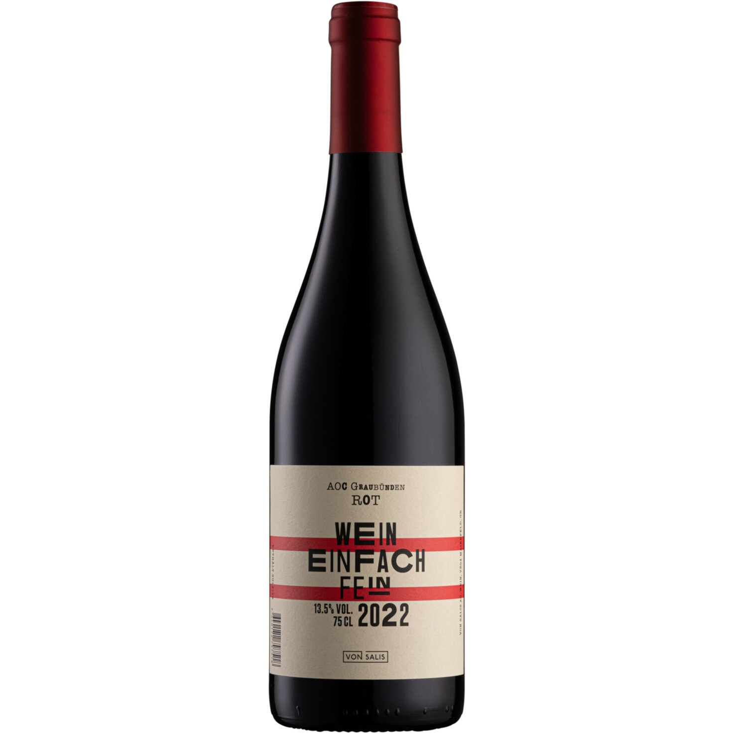 von Salis Bündner Wein einfach fein ROT -75cl