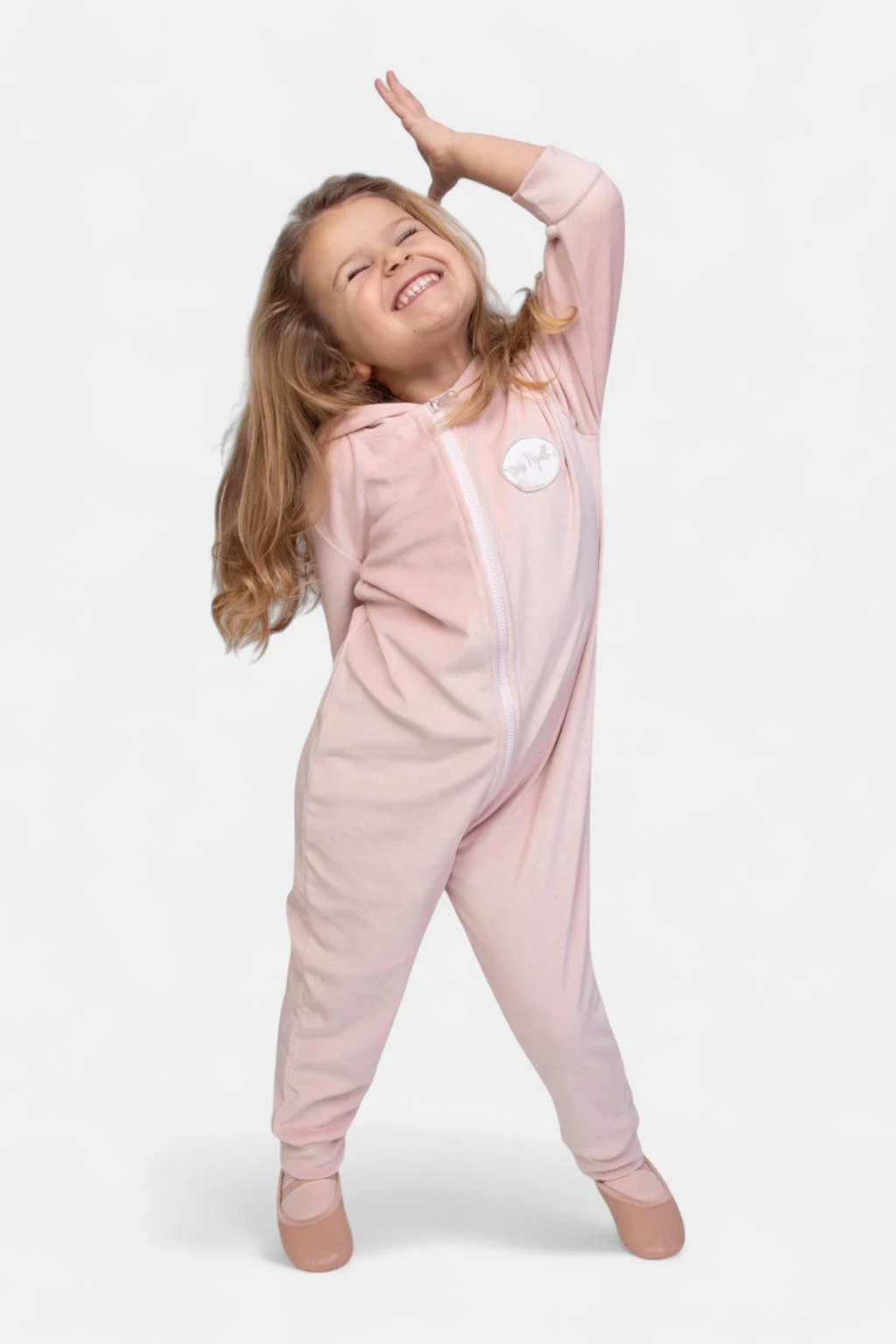 Papillon sport onesie roze