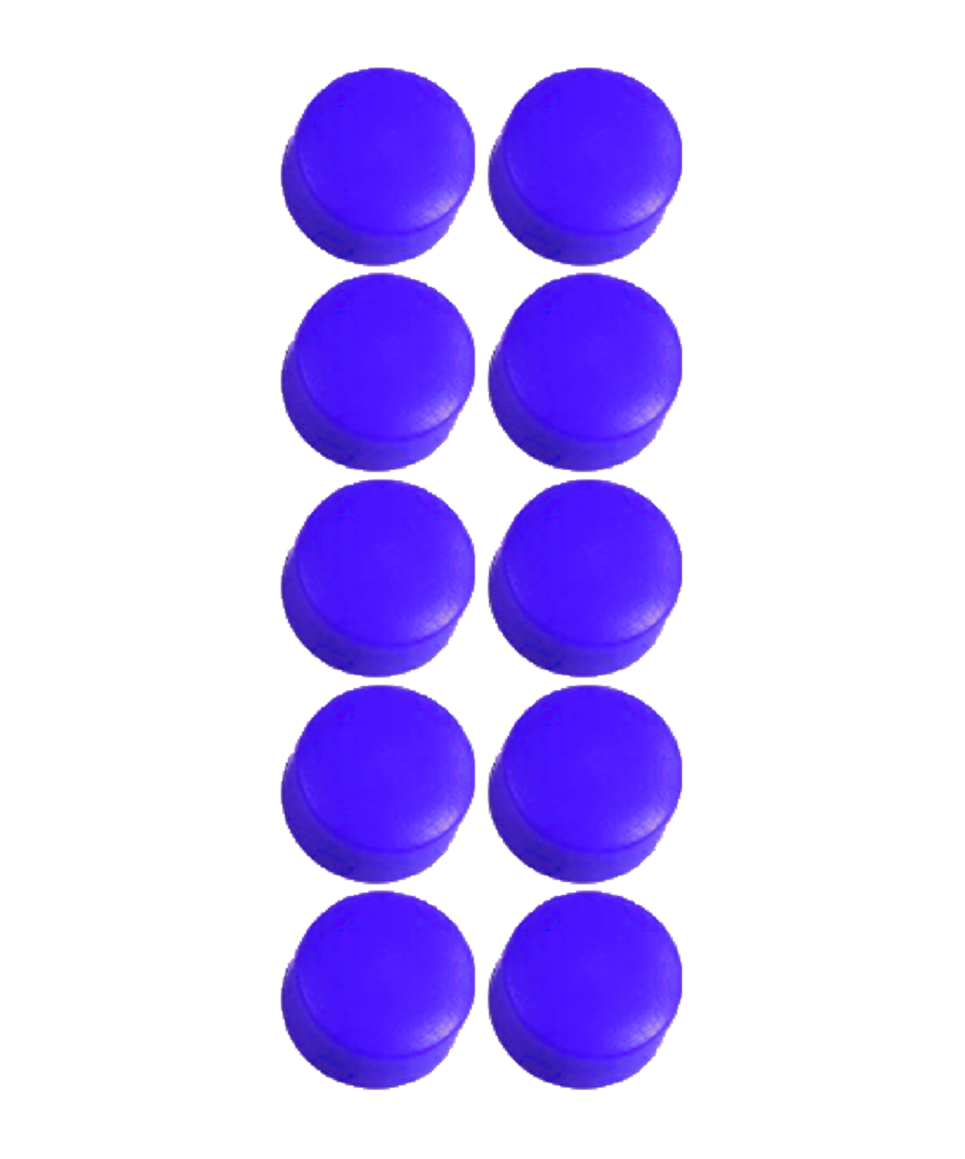 Cawila PRO Rundmagnet 10er Set 10mm Blau