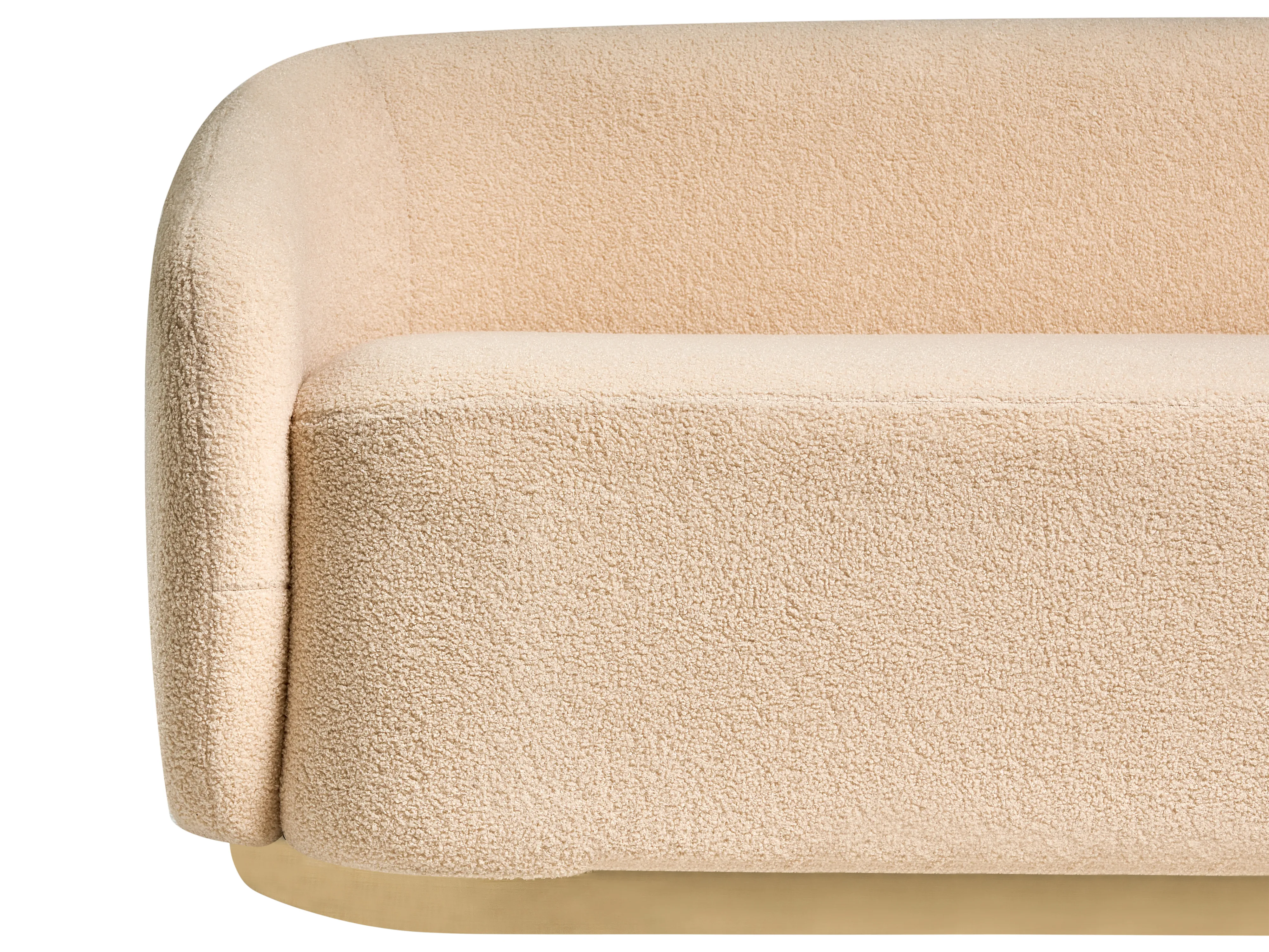 Bank 2-zits SIPO Bouclé Beige