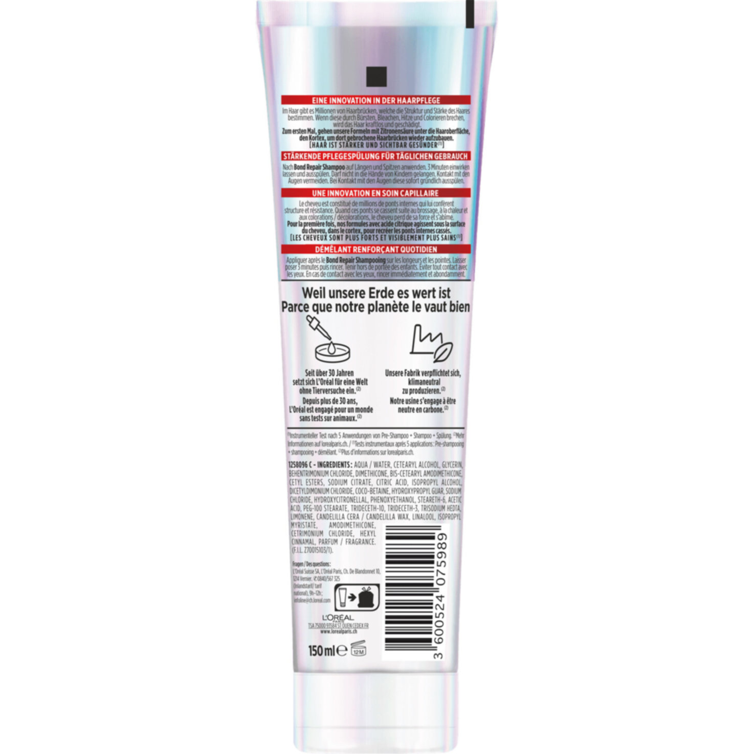L'Oréal Paris Elseve Bond Repair Spülung