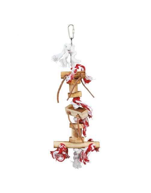 Trixie Speelgoed Aan Touw - Vogelspeelgoed - 35 cm Multi-Color