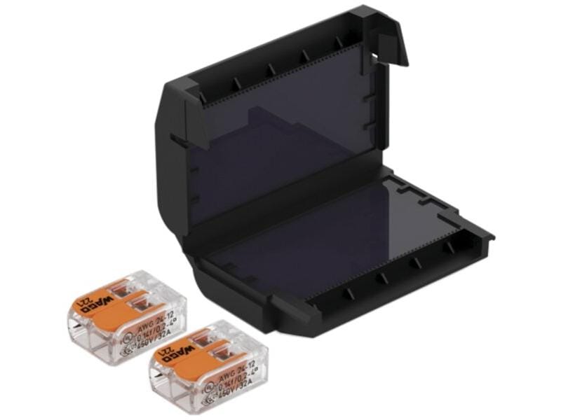 Cellpack AG Gel Box 222, IPx8, mit Wago Compact Klemmen Gelbox zum Feuchtigkeitsschutz von Wago Compact Verbindungsklemmen