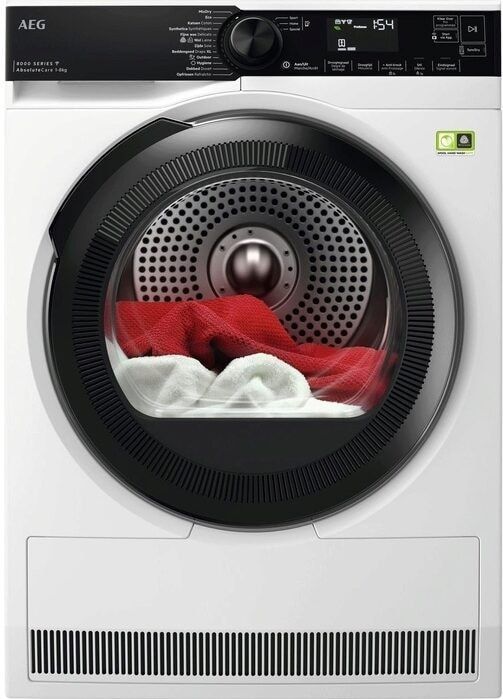 AEG 8000 AbsoluteCare® - Warmtepomp Droogkast - 8 kg