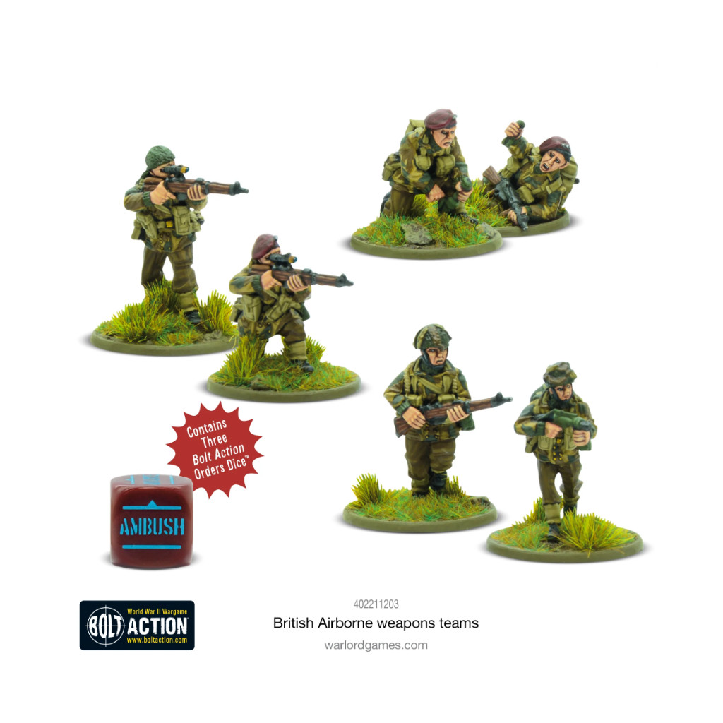 Bolt Action - British Airborne Weapons Teams