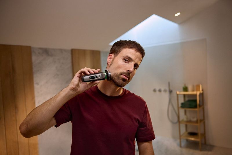 Philips - Shaver i9000 Prestige - Ontharingsapparaat - Zwart - Kunststof