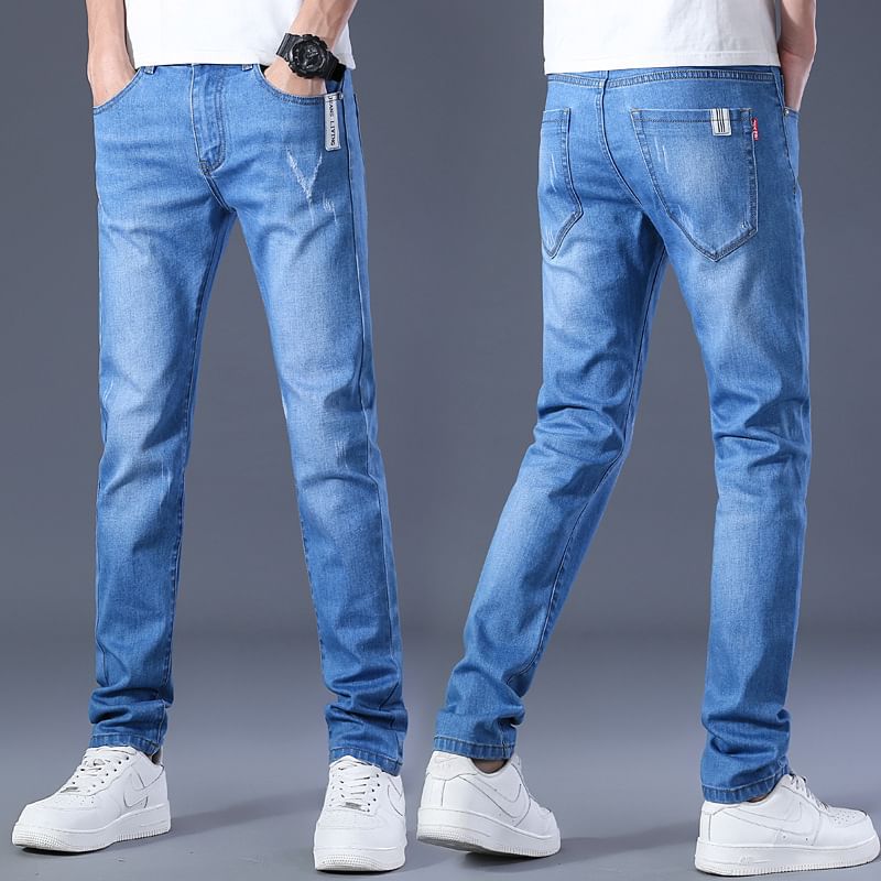 Nataro - Slim Fit Jeans met middelhoge taille